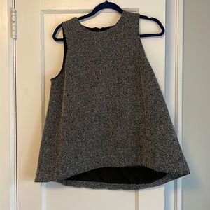 Banana Republic Trapeze Blouse Tweed SzM